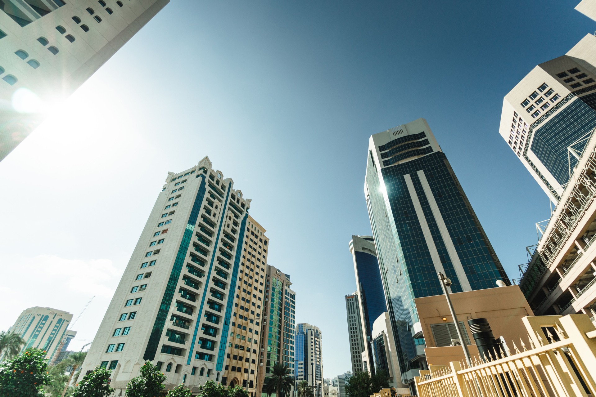 skyscrapers in abu dhabi downtown