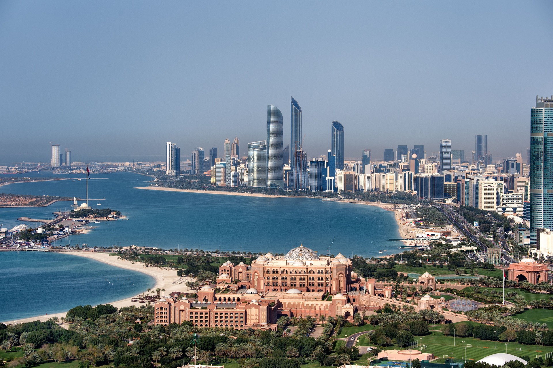 Famous hotel in Abu Dhabi